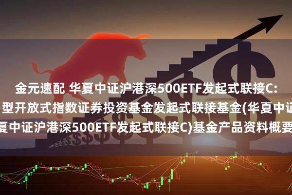 金元速配 华夏中证沪港深500ETF发起式联接C: 华夏中证沪港深500交易型开放式指数证券投资基金发起式联接基金(华夏中证沪港深500ETF发起式联接C)基金产品资料概要更新(2025-05-30)
